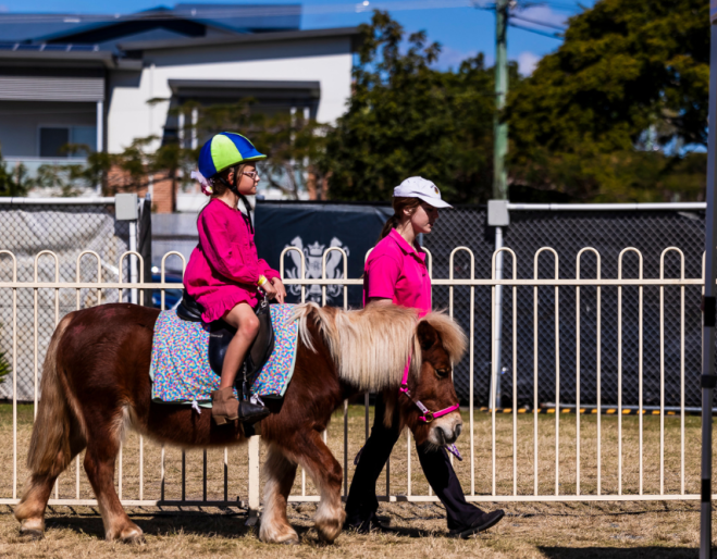 Pony Ride at Teddy Bears Picnic at the Races