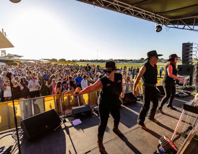 Performers at Bundaberg Rum Country Music Raceday, Doomben Racecourse