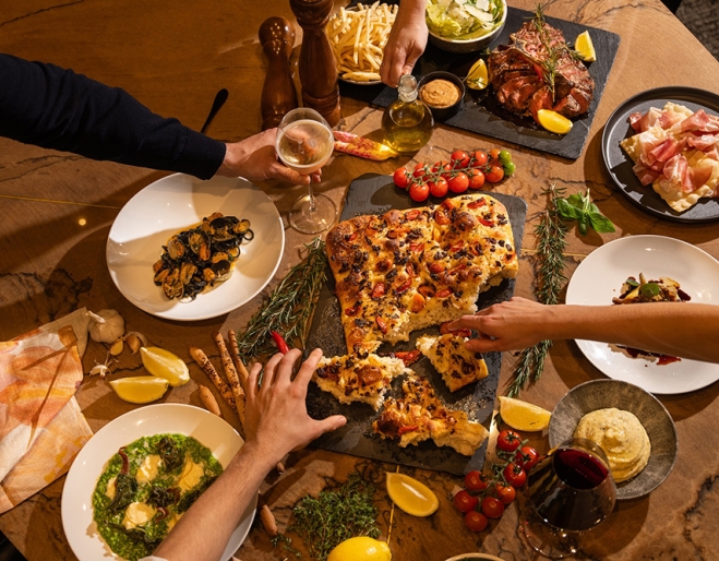 Grazing share plates at Firma Italian South Brisbane