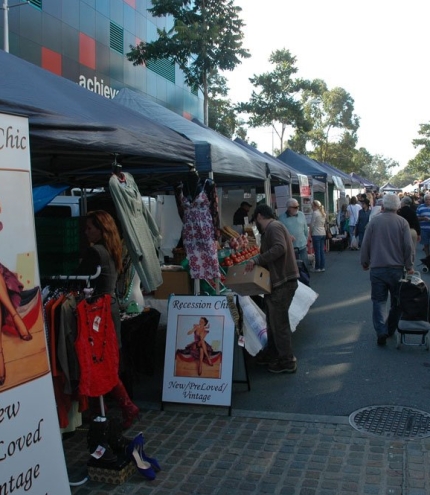 Market stall inside the The Village Market in Kelvin Grove
