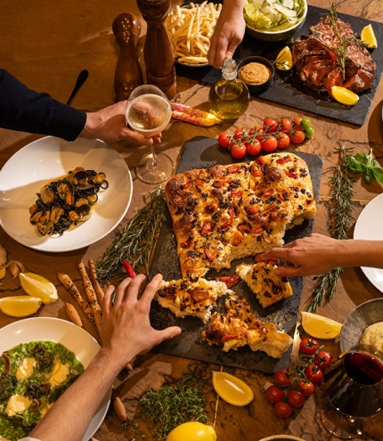 Grazing share plates at Firma Italian South Brisbane