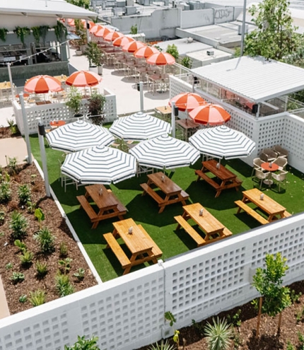 Aerial view of Everton park Hotel