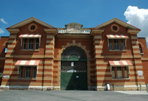 Entrance to Boggo Road Gaol     