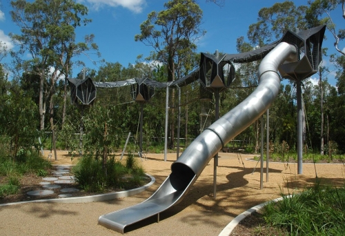 Slide at Calamvale District Park