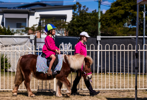 Pony Ride at Teddy Bears Picnic at the Races