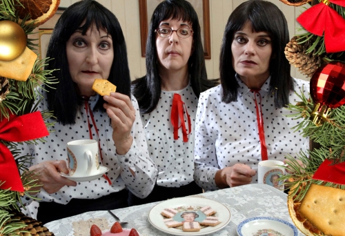 The Kransky Sisters performing A Cracker Kransky Christmas at QPAC