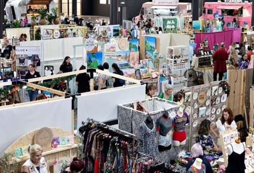 Crowd at Made Local Market Brisbane Showgrounds 