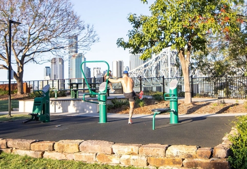 Outdoor exercise locations in Brisbane
