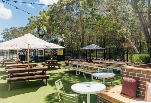 Koala Tavern Beer garden at Koala Tavern