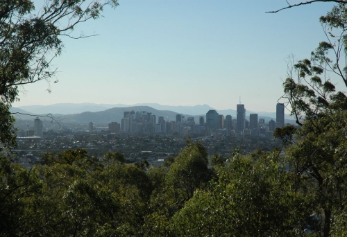 Whites Hill Reserve Camp Hill City views from Whites Hill Reserve Camp Hill