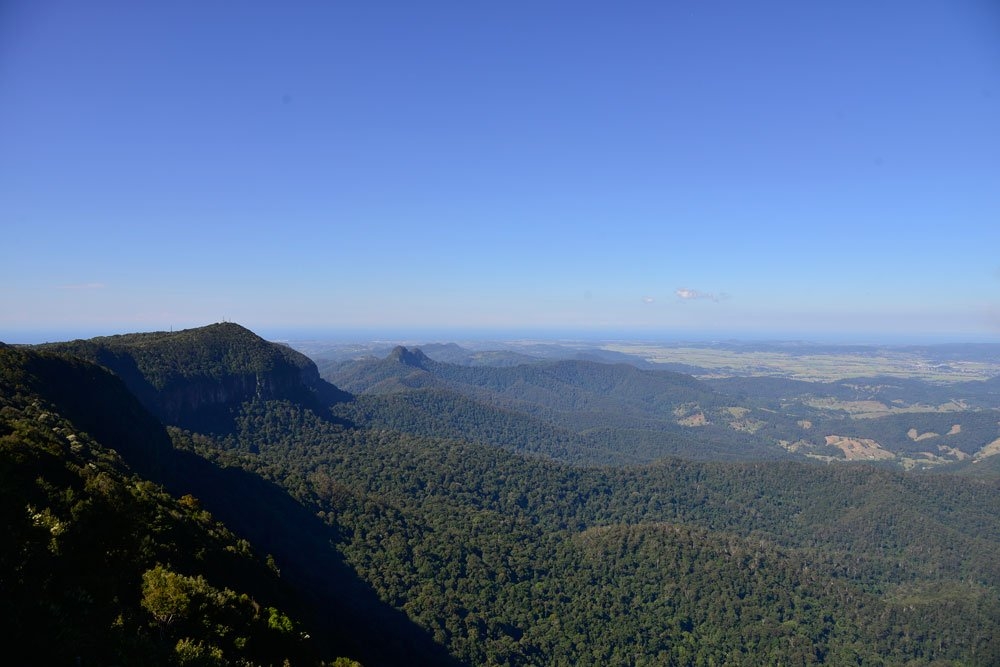 Best of All Lookout Springbrook View down to Surfers Paradise from the Best of All Lookout Springbrook