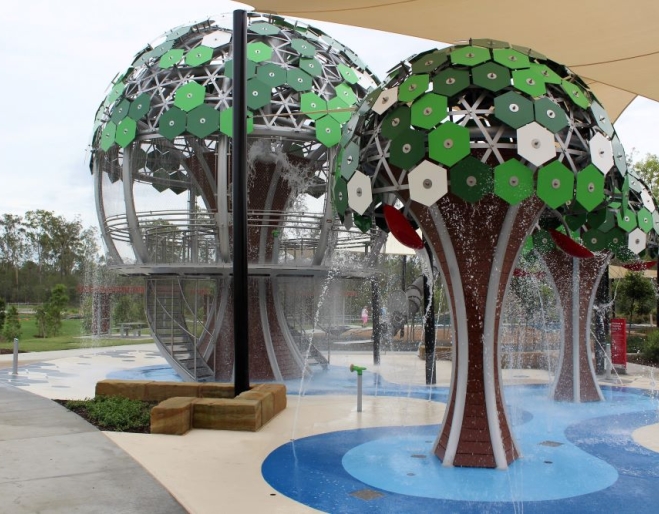 Flagstone Water Play Park