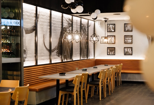 Smokehouse Meat & Co South Bank Interior dining area at Restaurant Interior dining room Smokehouse Meat & Co South Bank