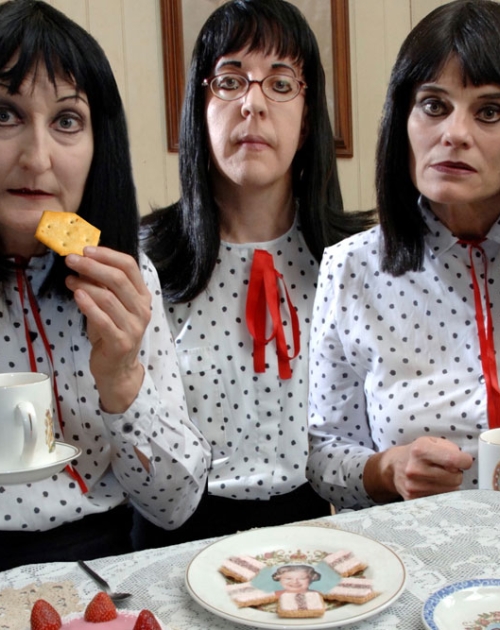 The Kransky Sisters performing A Cracker Kransky Christmas at QPAC