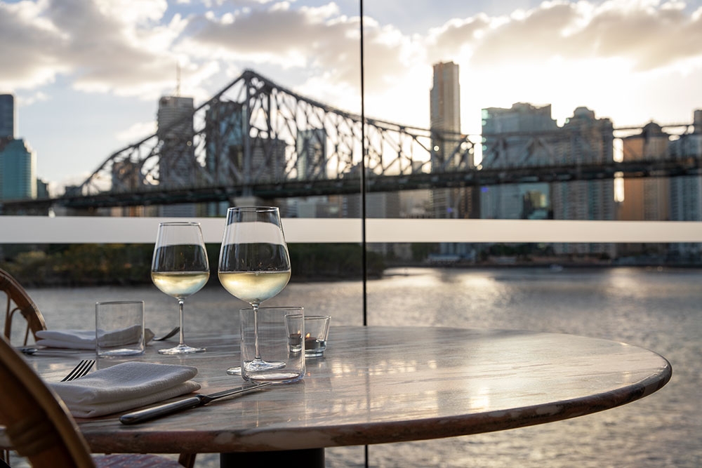 Arc Dining & Wine Bar Arc Dining & Wine Bar, Howard Smith Wharves, Brisbane, river-front dining